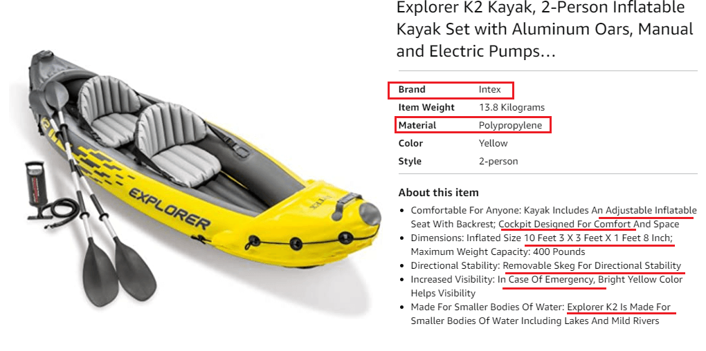 Explorer K2 Kayak