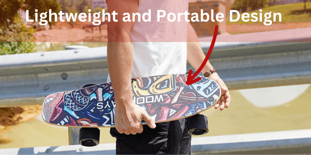 Lightweight and portable design 